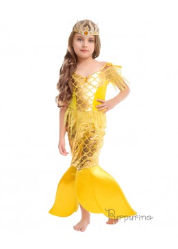 Purpurino костюм Золотая рыбка для девочки 2125